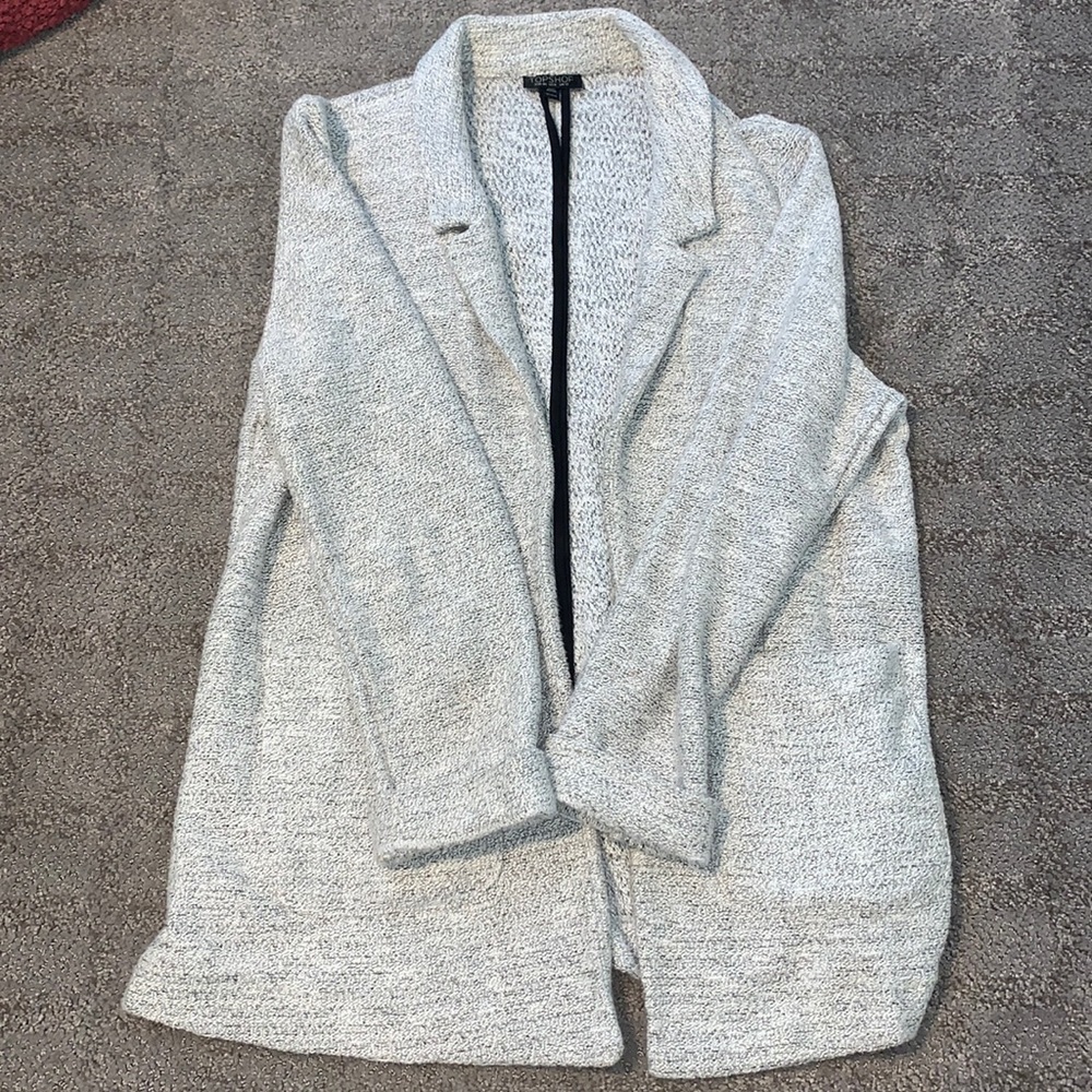 Top shop knit sweater/jacket